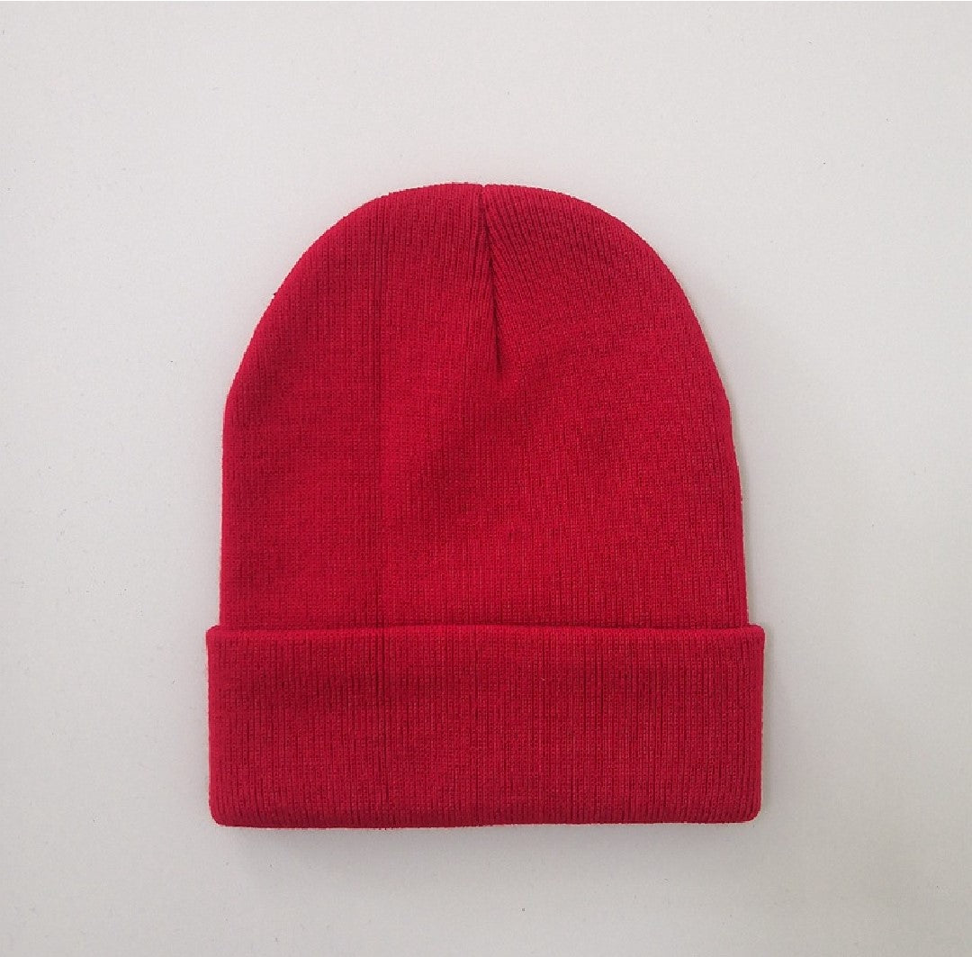 Unisex Beanie Hat Pull On Cap Knitted Woolly Slouch skateboard Gift UK