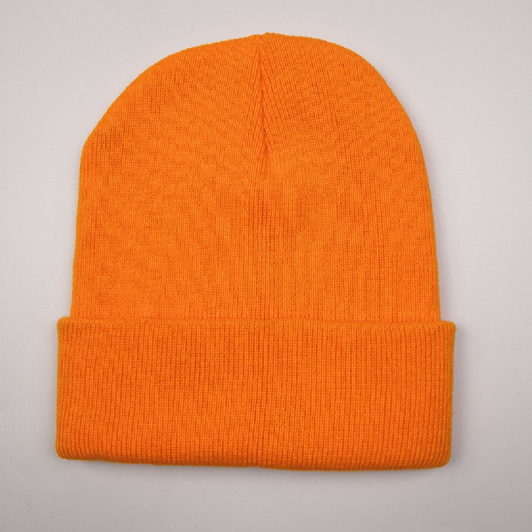 Unisex Beanie Hat Pull On Cap Knitted Woolly Slouch skateboard Gift UK