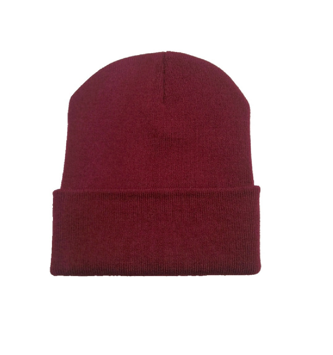 Unisex Beanie Hat Pull On Cap Knitted Woolly Slouch skateboard Gift UK