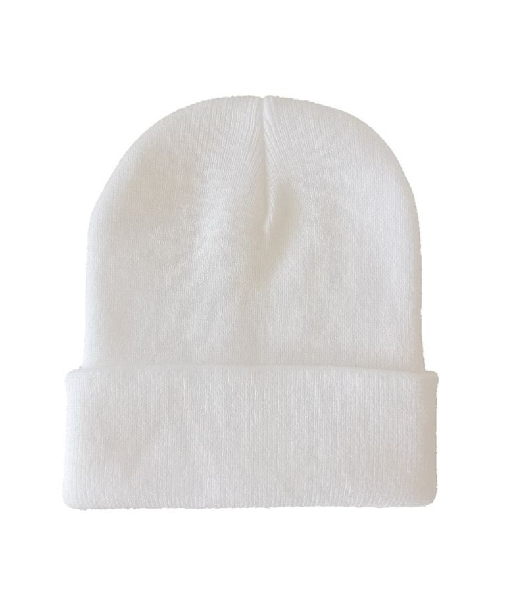 Unisex Beanie Hat Pull On Cap Knitted Woolly Slouch skateboard Gift UK