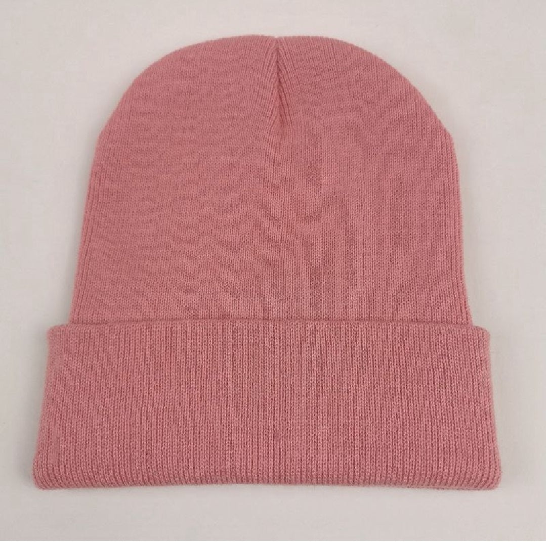 Unisex Beanie Hat Pull On Cap Knitted Woolly Slouch skateboard Gift UK
