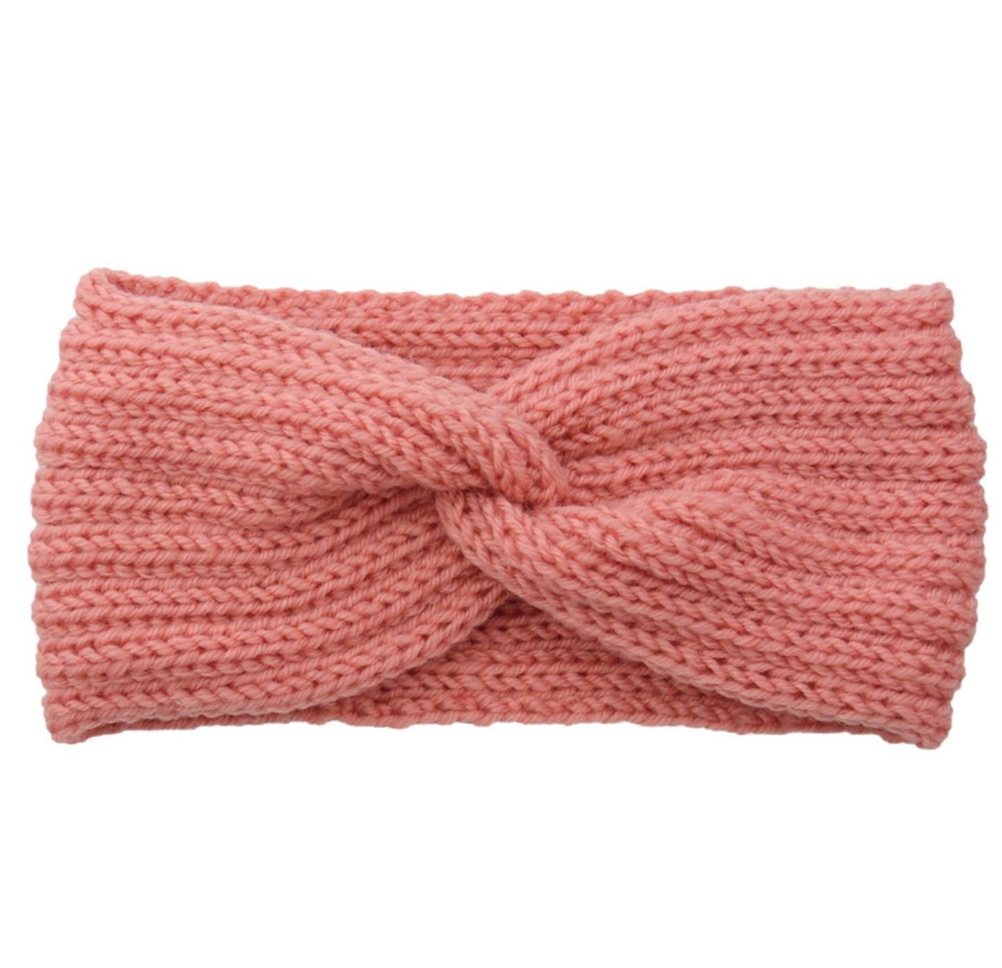 Knitted Braids Wide Headband Head Wrap Elastic Wool Ear Hairband Turban 8