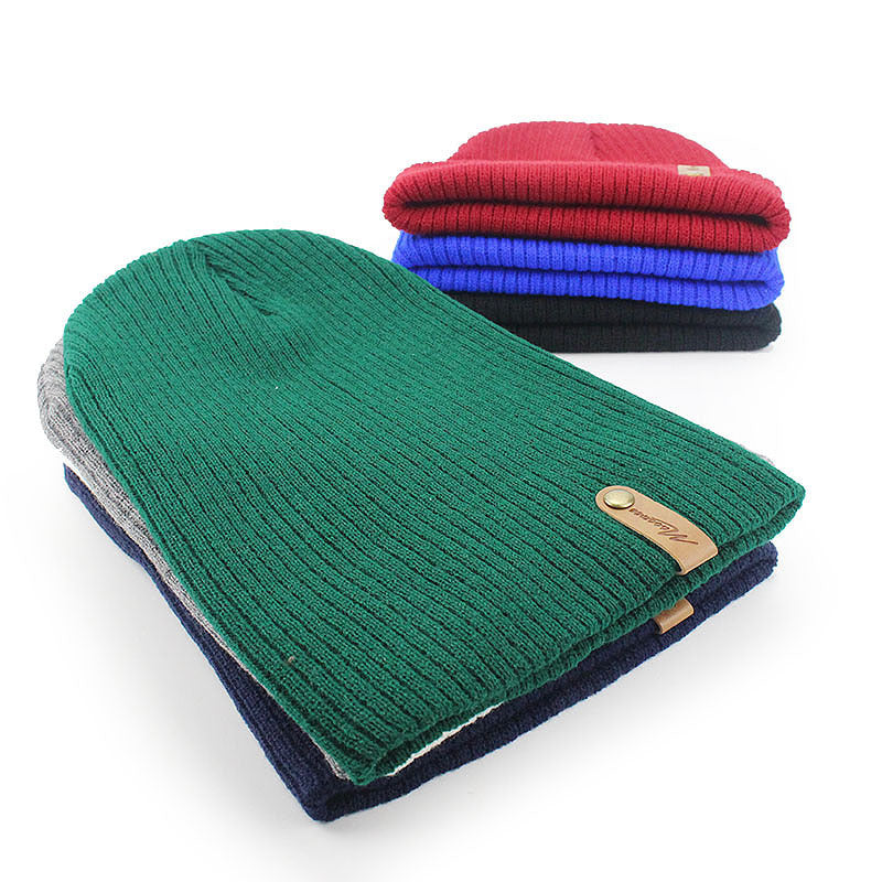 Maocwee Unisex Beanie Hat Pull On Cap Knitted Woolly Slouch skateboard Gift