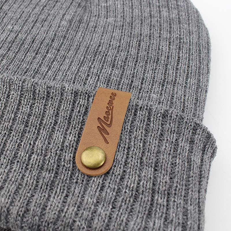 Maocwee Unisex Beanie Hat Pull On Cap Knitted Woolly Slouch skateboard Gift