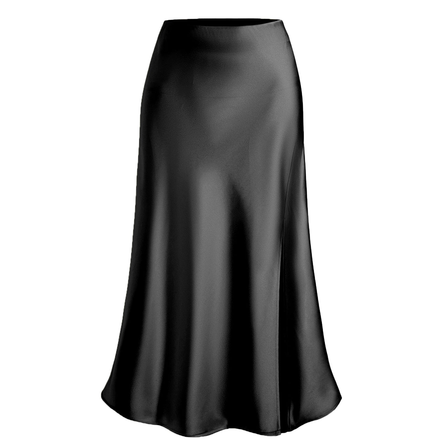 Skirt Satin Split front